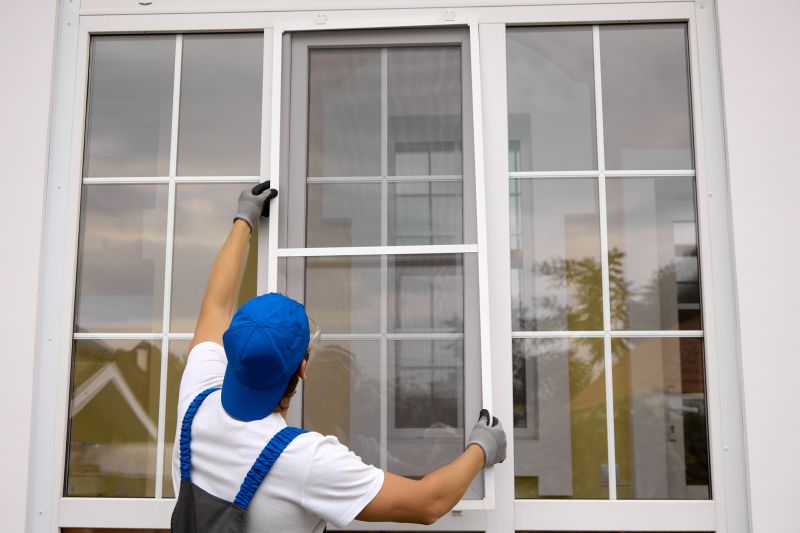 New Double-Hung Window on a Home